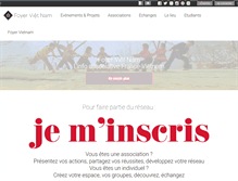 Tablet Screenshot of foyer-vietnam.org